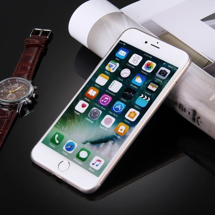For iPhone 8 Plus & 7 Plus   Frosted Transparent Protective Back Cover Case