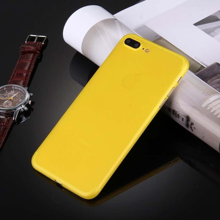 For iPhone 8 Plus & 7 Plus   Frosted Transparent Protective Back Cover Case