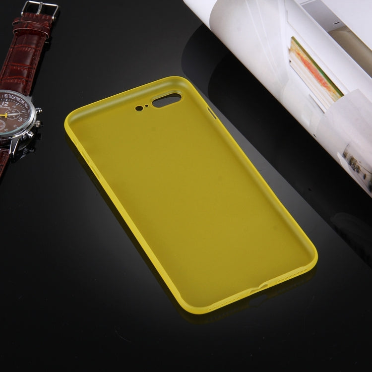 For iPhone 8 Plus & 7 Plus   Frosted Transparent Protective Back Cover Case