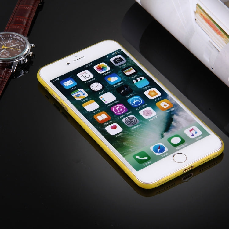 For iPhone 8 Plus & 7 Plus   Frosted Transparent Protective Back Cover Case