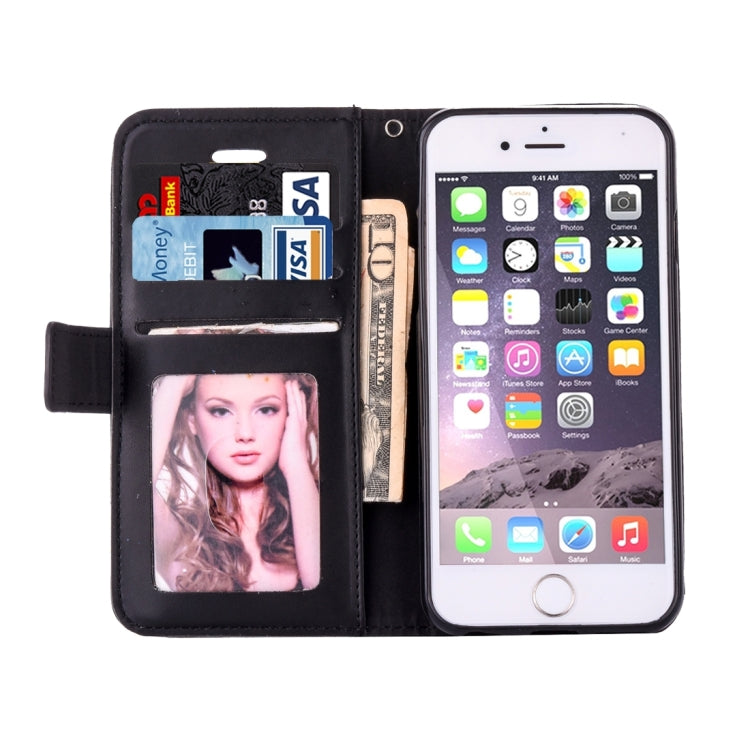 For iPhone 8 Plus & 7 Plus   Pressed Flower Butterfly Carriage Pattern Diamond Encrusted Horizontal Flip Leather Case with Holder & Card Slots & Wallet & Photo Frame & Lanyard