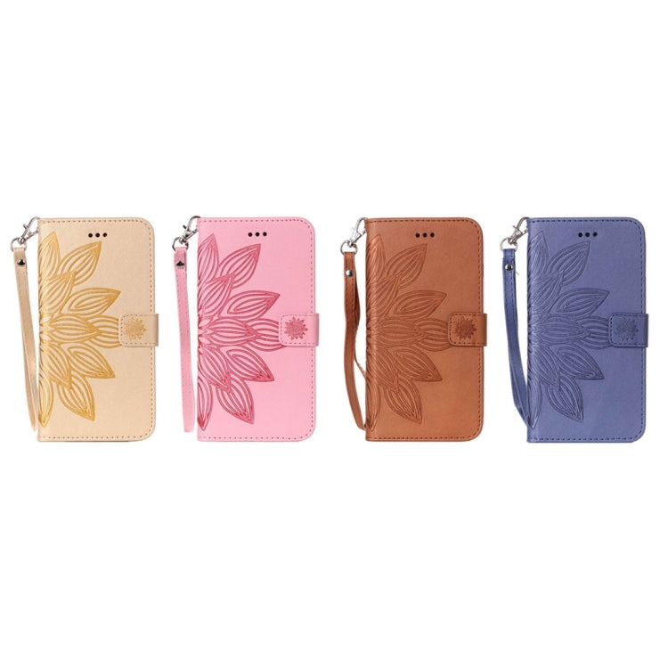 For iPhone 8 Plus & 7 Plus   Crazy Horse Texture Half Flower Printing Horizontal Flip Leather Case with Holder & Card Slots & Wallet & Lanyard