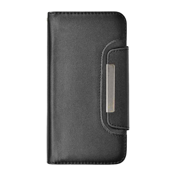 For iPhone 8 Plus & 7 Plus   Plain Weave Texture Horizontal Flip Leather Case with Card Slots & Wallet & Photo Frame