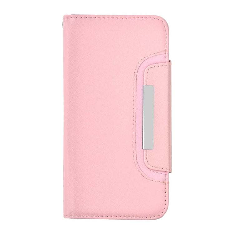 For iPhone 8 Plus & 7 Plus   Plain Weave Texture Horizontal Flip Leather Case with Card Slots & Wallet & Photo Frame