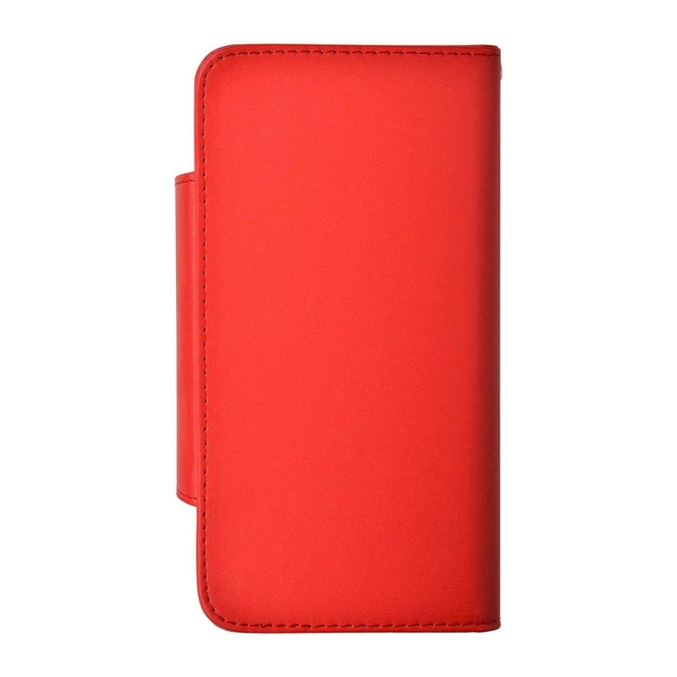 For iPhone 8 Plus & 7 Plus   Plain Weave Texture Horizontal Flip Leather Case with Card Slots & Wallet & Photo Frame