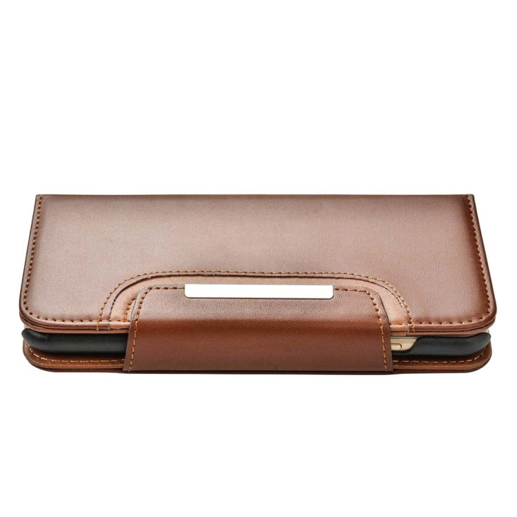 For iPhone 8 Plus & 7 Plus   Plain Weave Texture Horizontal Flip Leather Case with Card Slots & Wallet & Photo Frame