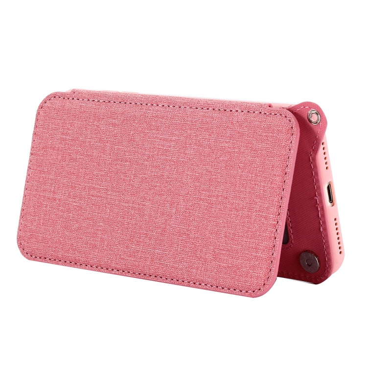 For iPhone 8 Plus & 7 Plus Protective Back Case Cover with Card Slot & Photo Frame & Holder & Mirror