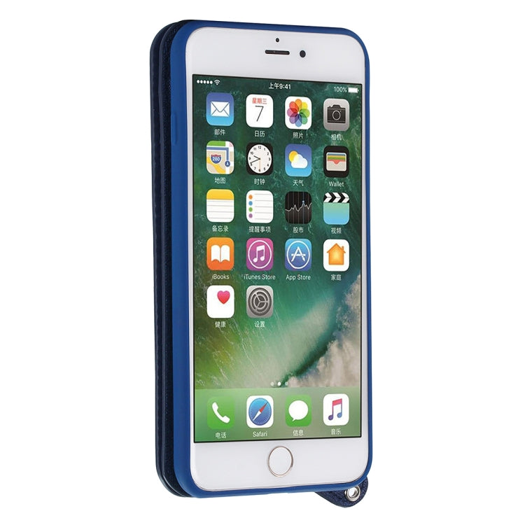 For iPhone 8 Plus & 7 Plus Protective Back Case Cover with Card Slot & Photo Frame & Holder & Mirror