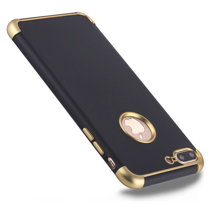 For iPhone 8 Plus & 7 Plus Electroplating TPU Protective Back Cover Case