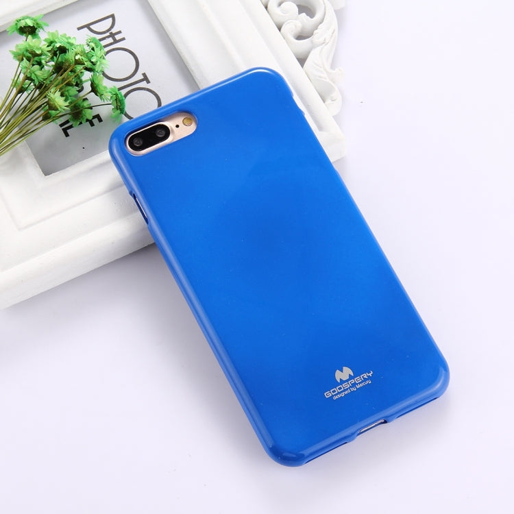 GOOSPERY JELLY CASE for iPhone 8 Plus & 7 Plus   TPU Glitter Powder Drop-proof Protective Back Cover Case