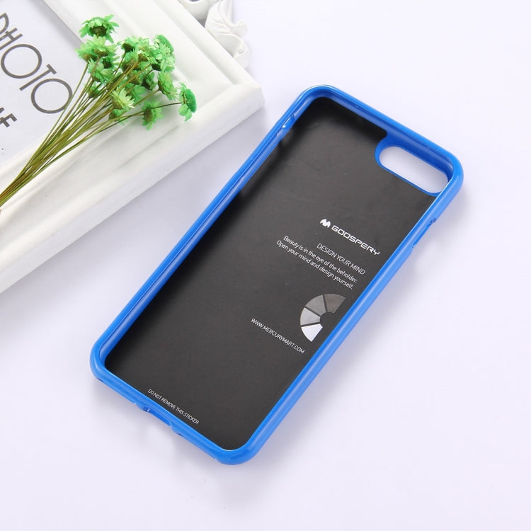 GOOSPERY JELLY CASE for iPhone 8 Plus & 7 Plus   TPU Glitter Powder Drop-proof Protective Back Cover Case