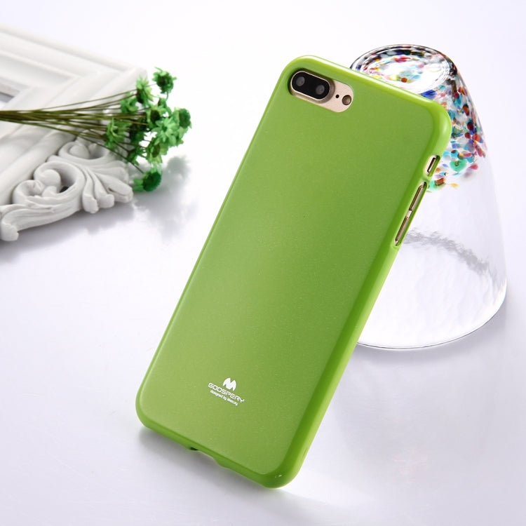 GOOSPERY JELLY CASE for iPhone 8 Plus & 7 Plus   TPU Glitter Powder Drop-proof Protective Back Cover Case