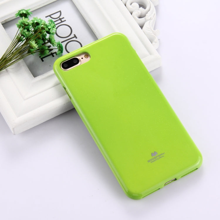 GOOSPERY JELLY CASE for iPhone 8 Plus & 7 Plus   TPU Glitter Powder Drop-proof Protective Back Cover Case