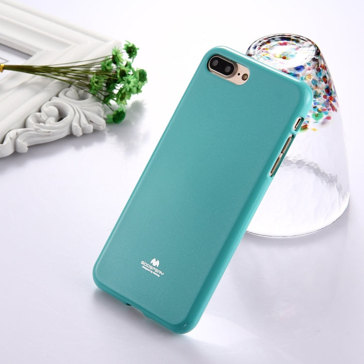 GOOSPERY JELLY CASE for iPhone 8 Plus & 7 Plus   TPU Glitter Powder Drop-proof Protective Back Cover Case