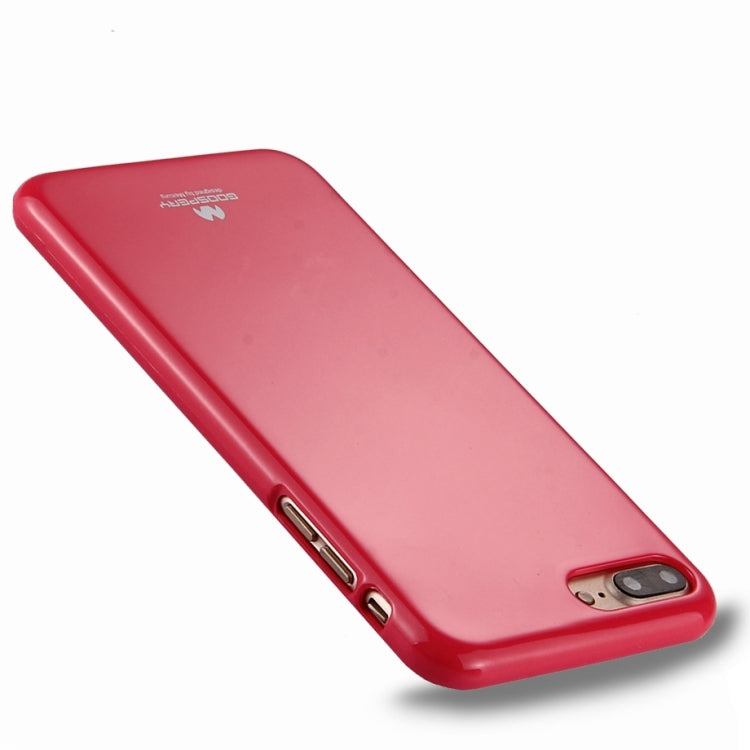 GOOSPERY JELLY CASE for iPhone 8 Plus & 7 Plus   TPU Glitter Powder Drop-proof Protective Back Cover Case