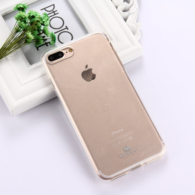 GOOSPERY JELLY CASE for iPhone 8 Plus & 7 Plus   TPU Glitter Powder Drop-proof Protective Back Cover Case