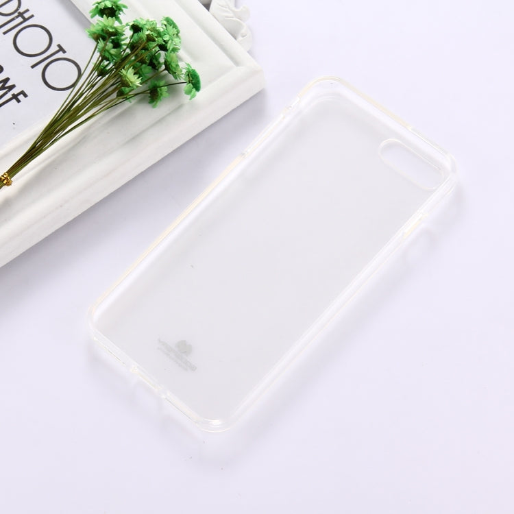 GOOSPERY JELLY CASE for iPhone 8 Plus & 7 Plus   TPU Glitter Powder Drop-proof Protective Back Cover Case
