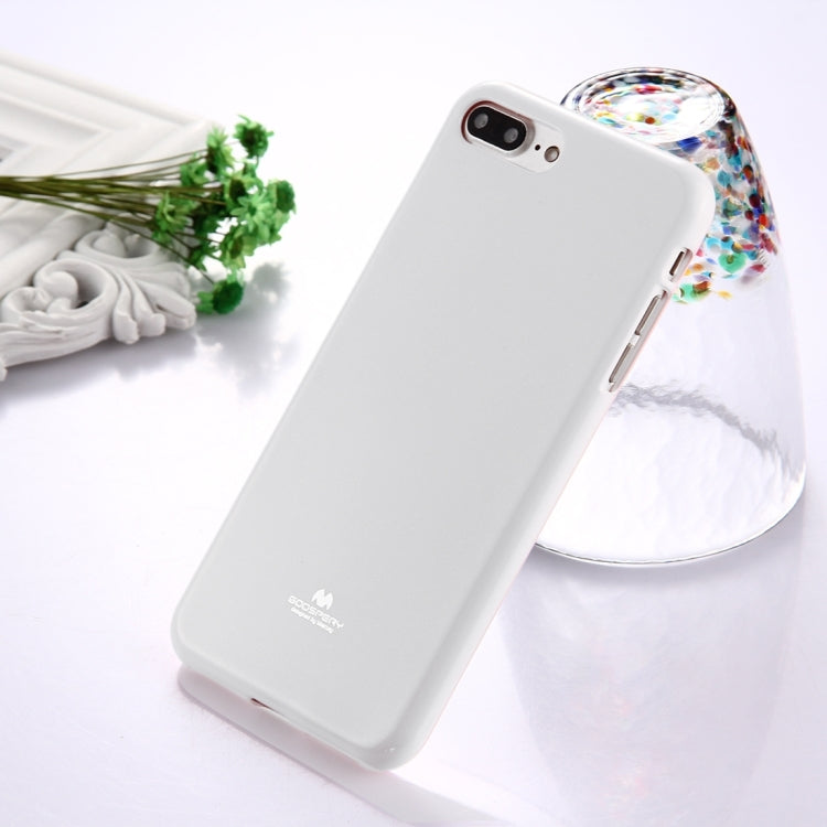 GOOSPERY JELLY CASE for iPhone 8 Plus & 7 Plus   TPU Glitter Powder Drop-proof Protective Back Cover Case