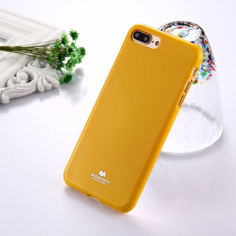GOOSPERY JELLY CASE for iPhone 8 Plus & 7 Plus   TPU Glitter Powder Drop-proof Protective Back Cover Case