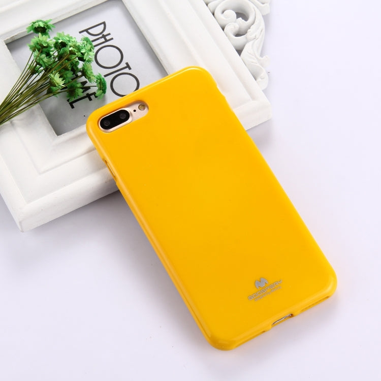 GOOSPERY JELLY CASE for iPhone 8 Plus & 7 Plus   TPU Glitter Powder Drop-proof Protective Back Cover Case