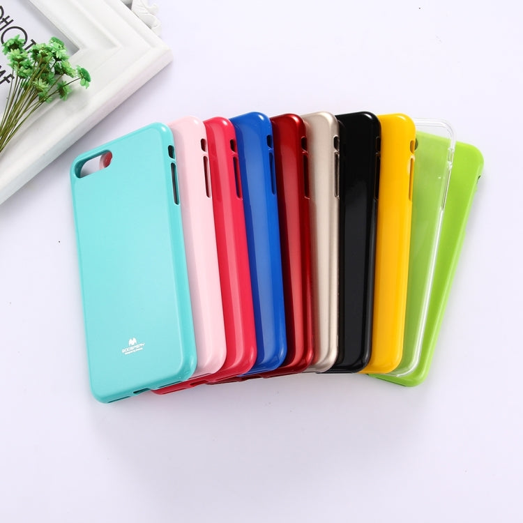 GOOSPERY JELLY CASE for iPhone 8 Plus & 7 Plus   TPU Glitter Powder Drop-proof Protective Back Cover Case
