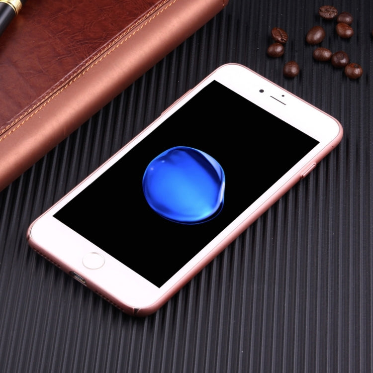 For iPhone 8 Plus & 7 Plus   Lightweight Breathable Full Coverage PC Shockproof Protective Back Cover Case