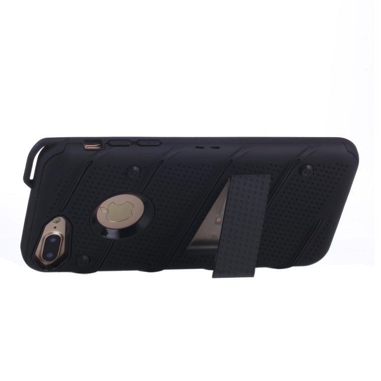 For iPhone 8 Plus & 7 Plus   Charm Knight Detachable PC + TPU Combination Protective Case with Holder