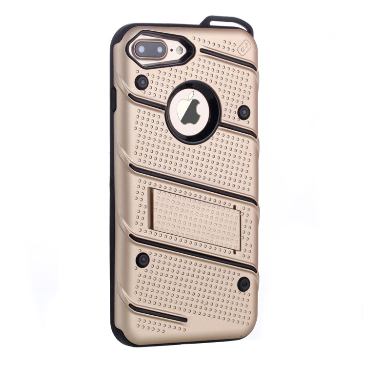 For iPhone 8 Plus & 7 Plus   Charm Knight Detachable PC + TPU Combination Protective Case with Holder