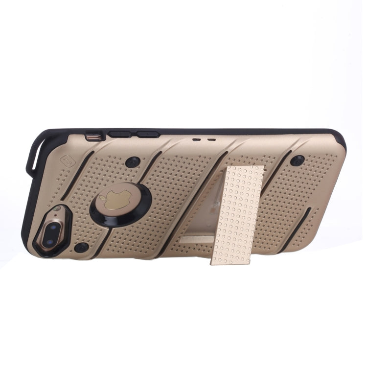 For iPhone 8 Plus & 7 Plus   Charm Knight Detachable PC + TPU Combination Protective Case with Holder
