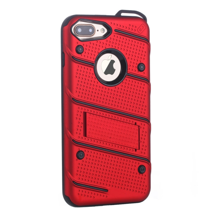 For iPhone 8 Plus & 7 Plus   Charm Knight Detachable PC + TPU Combination Protective Case with Holder