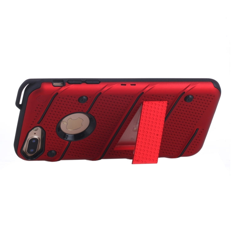 For iPhone 8 Plus & 7 Plus   Charm Knight Detachable PC + TPU Combination Protective Case with Holder