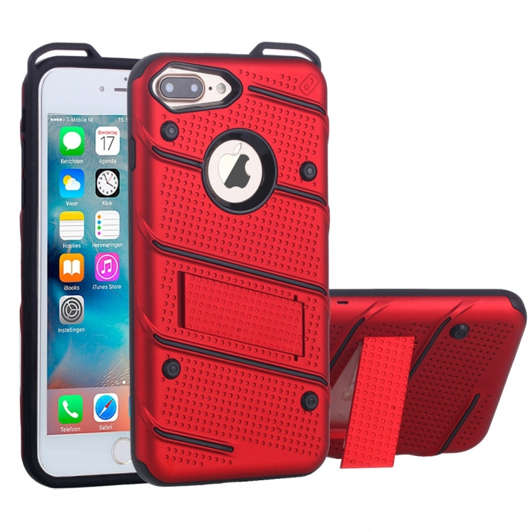 For iPhone 8 Plus & 7 Plus   Charm Knight Detachable PC + TPU Combination Protective Case with Holder