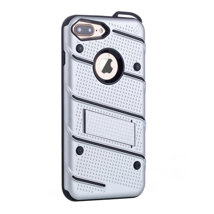 For iPhone 8 Plus & 7 Plus   Charm Knight Detachable PC + TPU Combination Protective Case with Holder