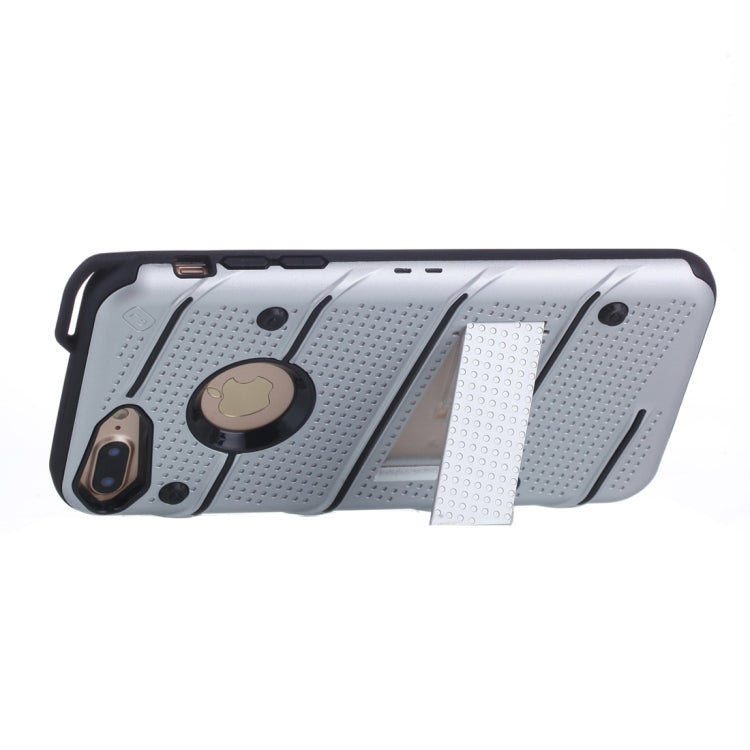 For iPhone 8 Plus & 7 Plus   Charm Knight Detachable PC + TPU Combination Protective Case with Holder