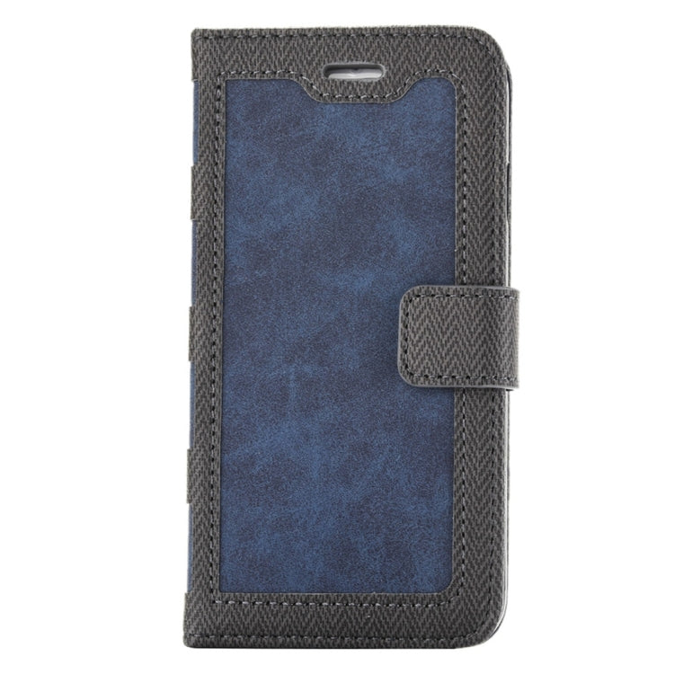 For iPhone 8 Plus & 7 Plus   Business Notebook Style Hit Color Horizontal Flip Leather Case with Holder & Card Slots & Wallet & Photo Frame