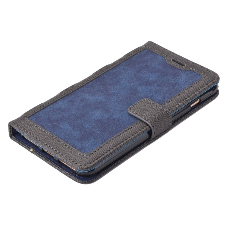 For iPhone 8 Plus & 7 Plus   Business Notebook Style Hit Color Horizontal Flip Leather Case with Holder & Card Slots & Wallet & Photo Frame