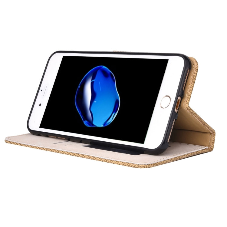 For iPhone 8 Plus & 7 Plus   Business Notebook Style Hit Color Horizontal Flip Leather Case with Holder & Card Slots & Wallet & Photo Frame