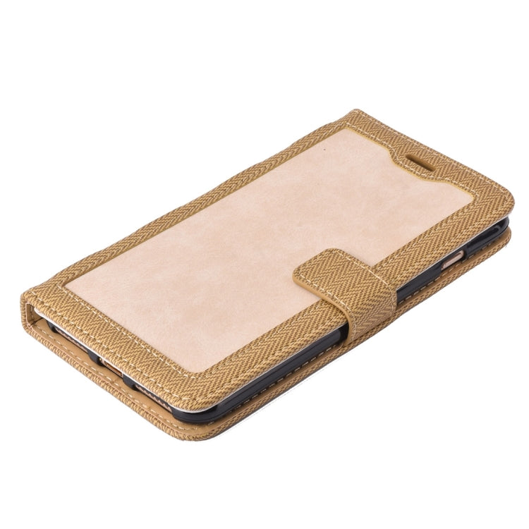 For iPhone 8 Plus & 7 Plus   Business Notebook Style Hit Color Horizontal Flip Leather Case with Holder & Card Slots & Wallet & Photo Frame