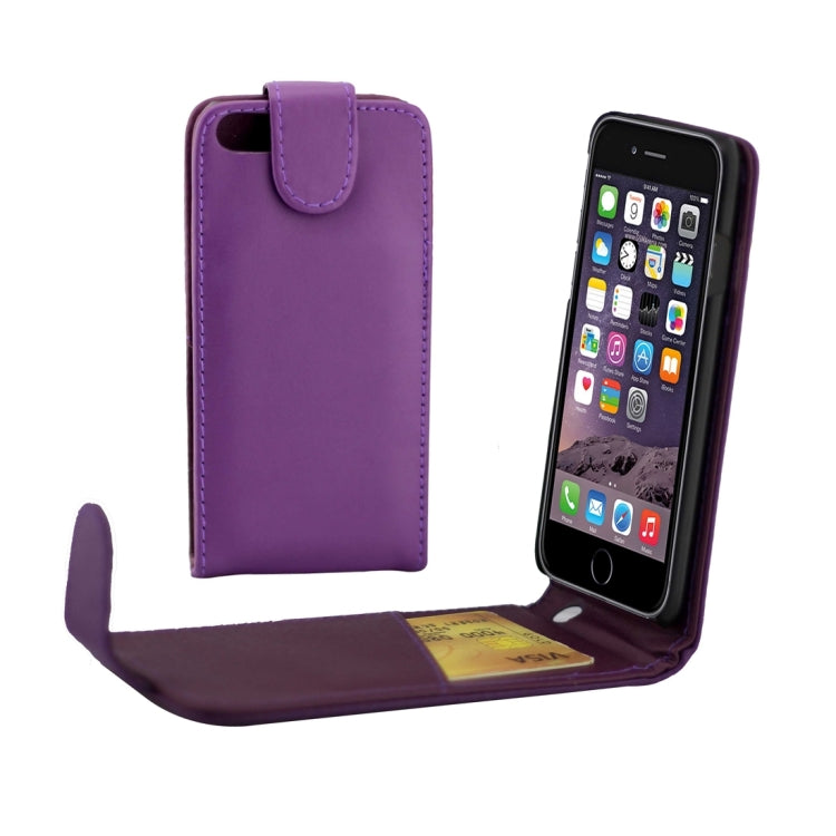 For iPhone 8 Plus & 7 Plus   Ordinary Texture Vertical Flip Leather Case with Card Slot