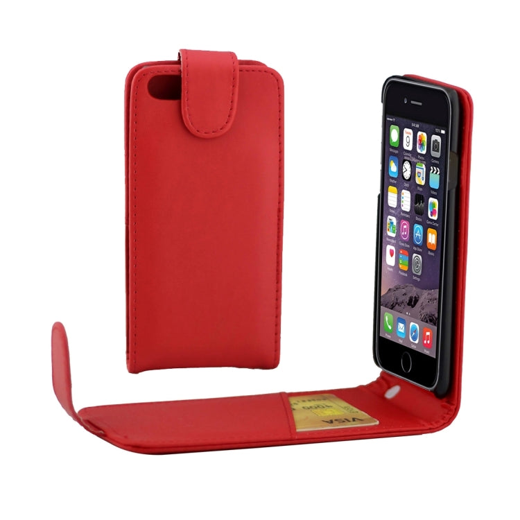 For iPhone 8 Plus & 7 Plus   Ordinary Texture Vertical Flip Leather Case with Card Slot