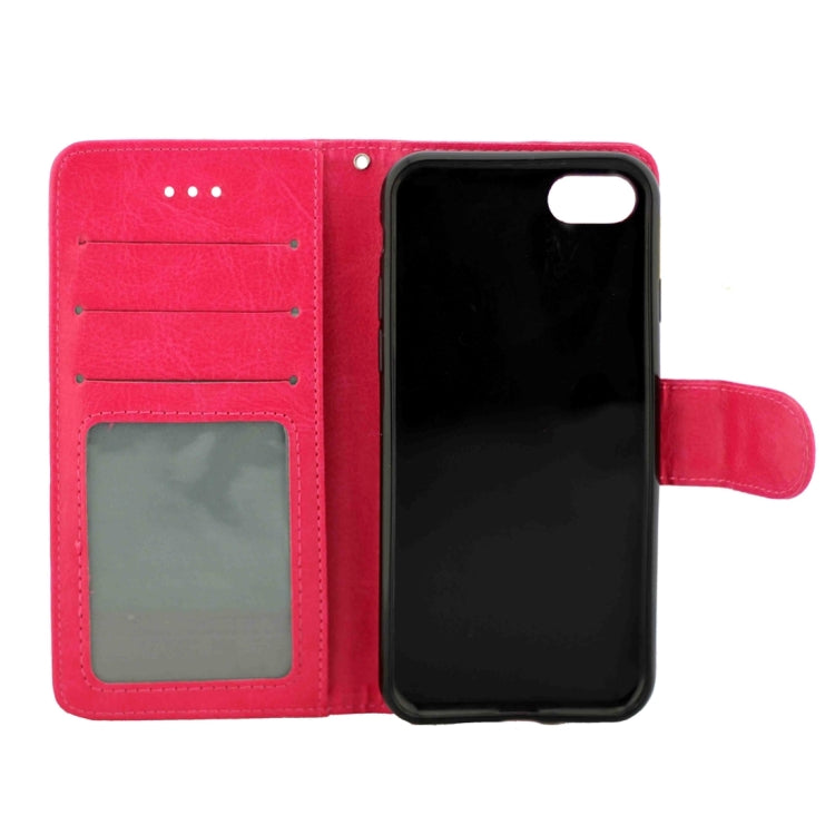 For iPhone 8 Plus & 7 Plus   Crazy Horse Texture Horizontal Flip Leather Case with Holder & Card Slots & Wallet & Photo Frame