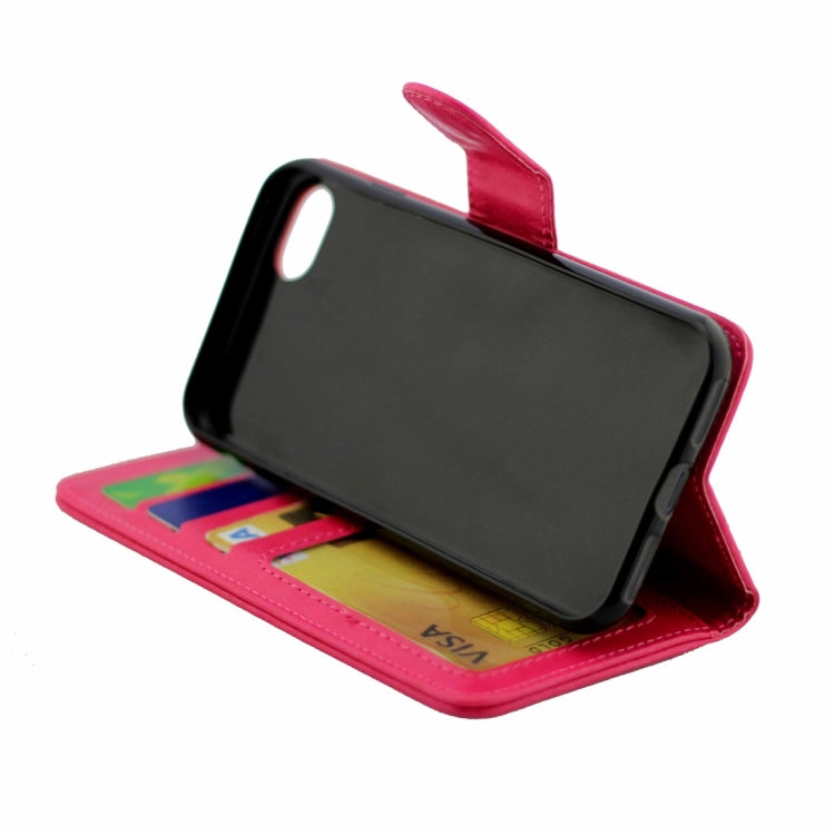 For iPhone 8 Plus & 7 Plus   Crazy Horse Texture Horizontal Flip Leather Case with Holder & Card Slots & Wallet & Photo Frame