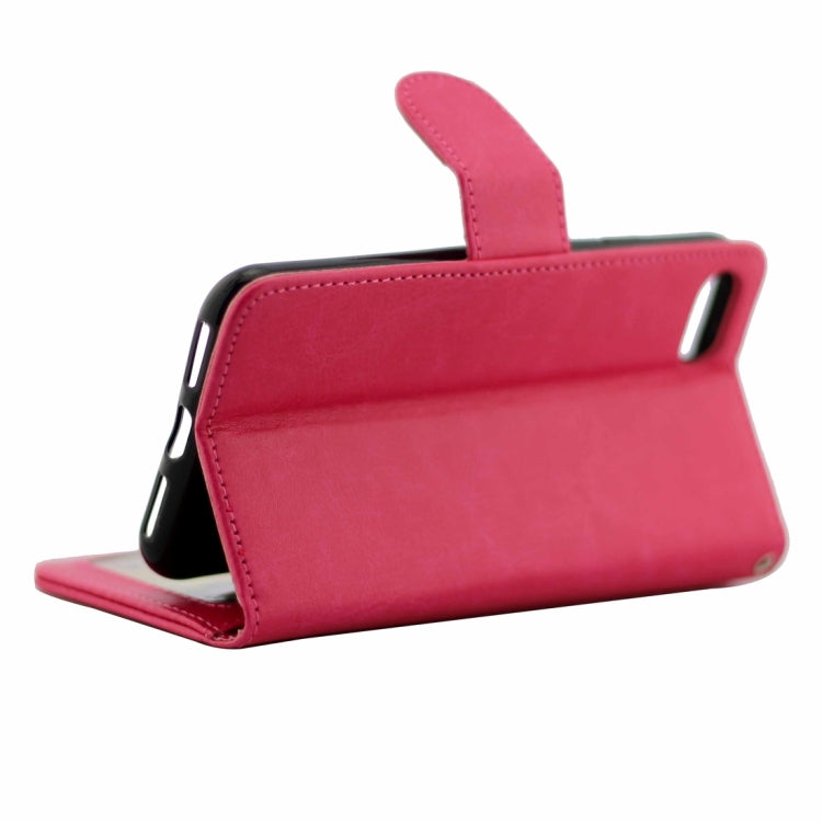 For iPhone 8 Plus & 7 Plus   Crazy Horse Texture Horizontal Flip Leather Case with Holder & Card Slots & Wallet & Photo Frame
