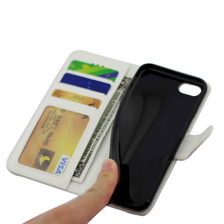 For iPhone 8 Plus & 7 Plus   Crazy Horse Texture Horizontal Flip Leather Case with Holder & Card Slots & Wallet & Photo Frame