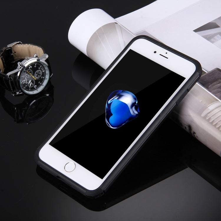 For iPhone 8 Plus & 7 Plus   Anti-Drop Shockproof Dual Layer TPU + PC Protective Case with Hidden Ring Holder