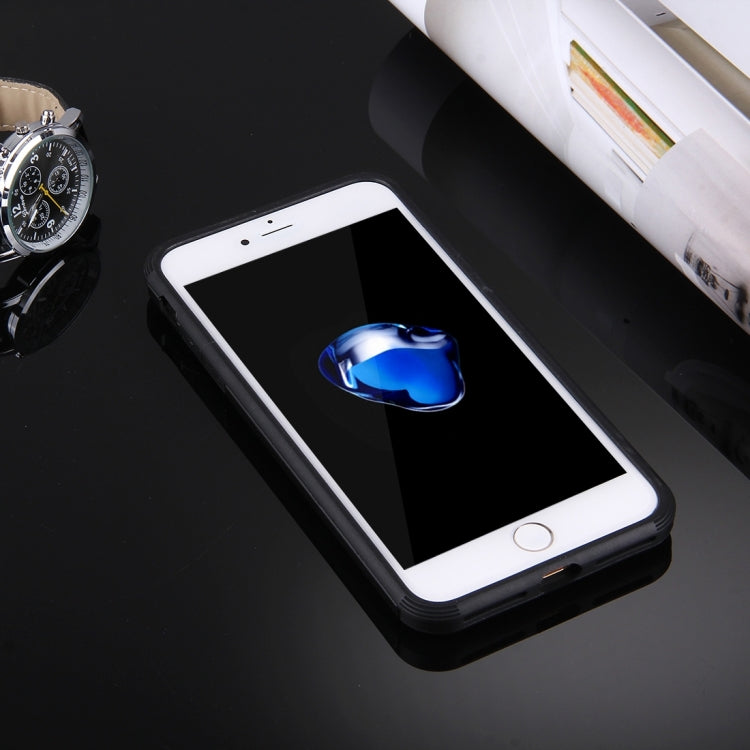 For iPhone 8 Plus & 7 Plus   Anti-Drop Shockproof Dual Layer TPU + PC Protective Case with Hidden Ring Holder
