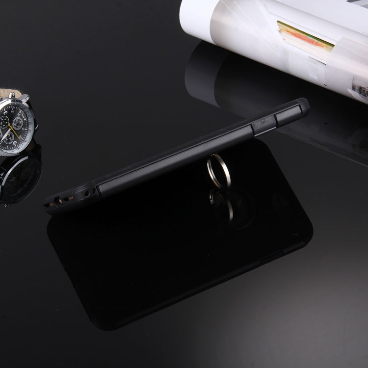 For iPhone 8 Plus & 7 Plus   Anti-Drop Shockproof Dual Layer TPU + PC Protective Case with Hidden Ring Holder