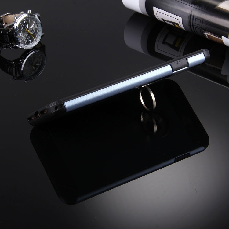 For iPhone 8 Plus & 7 Plus   Anti-Drop Shockproof Dual Layer TPU + PC Protective Case with Hidden Ring Holder
