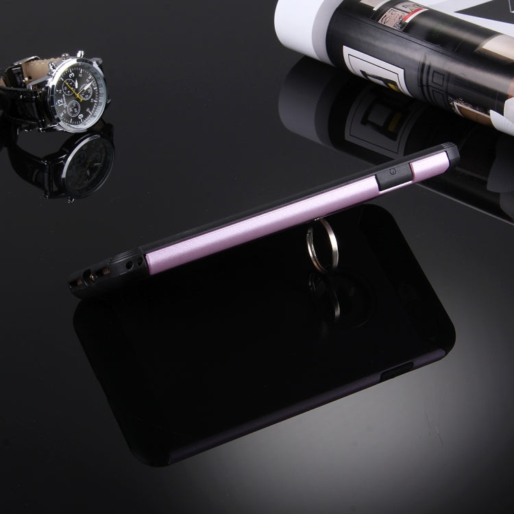 For iPhone 8 Plus & 7 Plus   Anti-Drop Shockproof Dual Layer TPU + PC Protective Case with Hidden Ring Holder