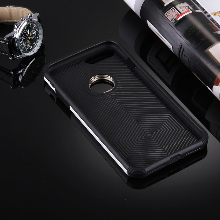 For iPhone 8 Plus & 7 Plus   Anti-Drop Shockproof Dual Layer TPU + PC Protective Case with Hidden Ring Holder